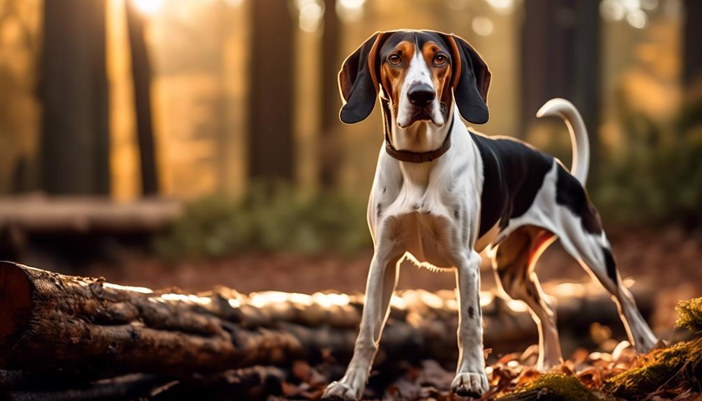 loyal and energetic hunting dog