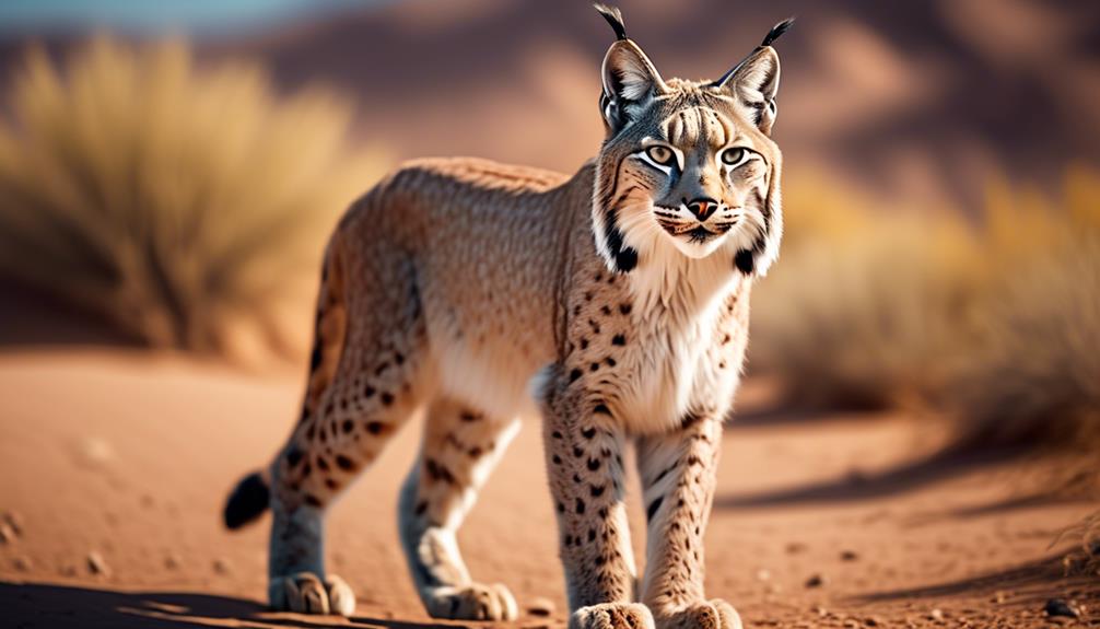 lynx desert size personality