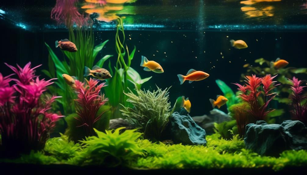 maintaining equilibrium in aquarium