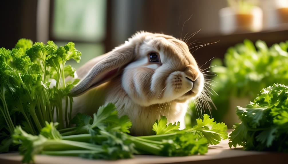 maintaining german lop rabbit health