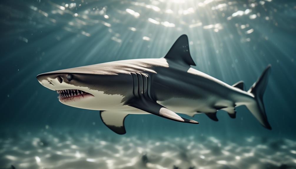 majestic and dangerous saltwater sharks