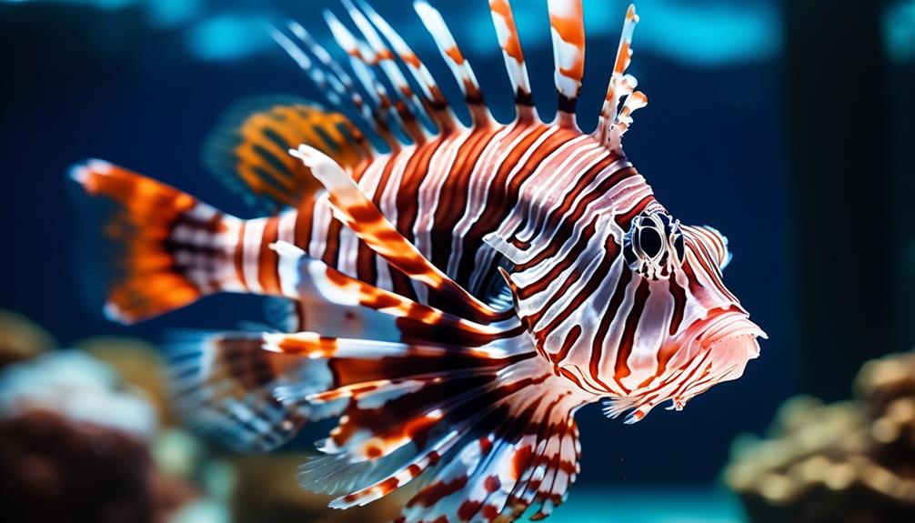 majestic lionfish for aquarium