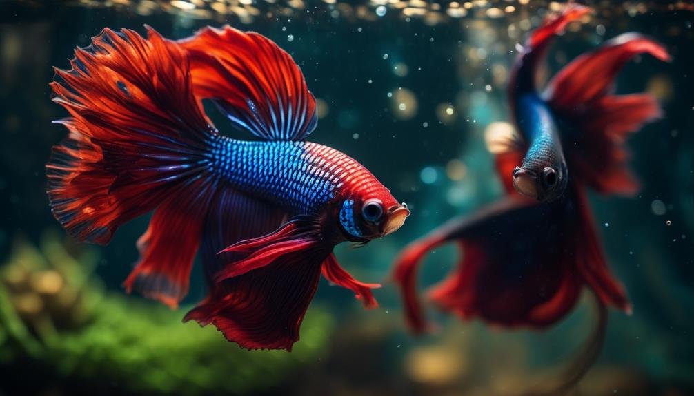 male betta splendens breeding role