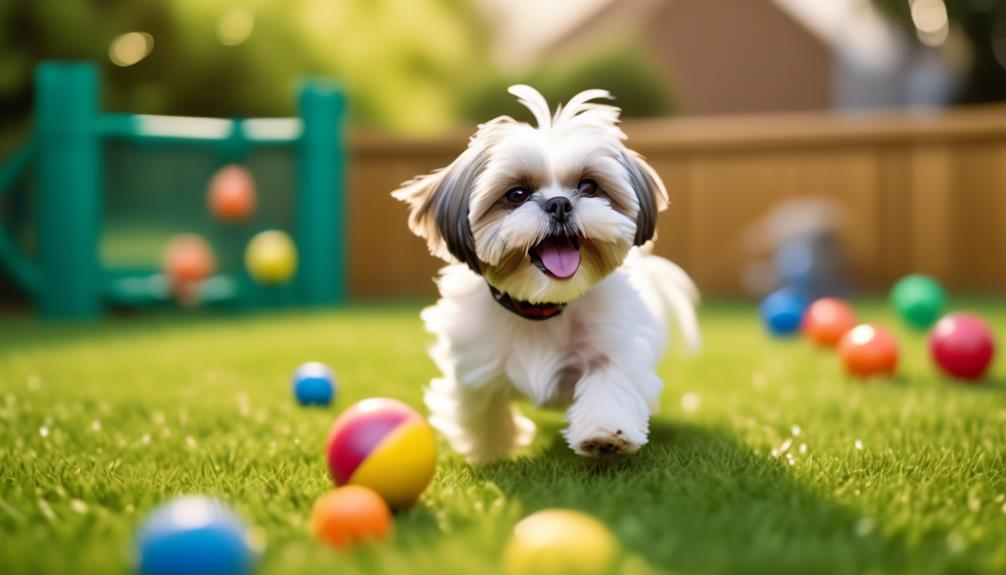 maltese shih tzu exercise spaces