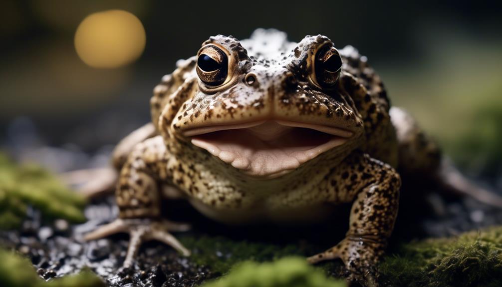 measuring japanese common toad