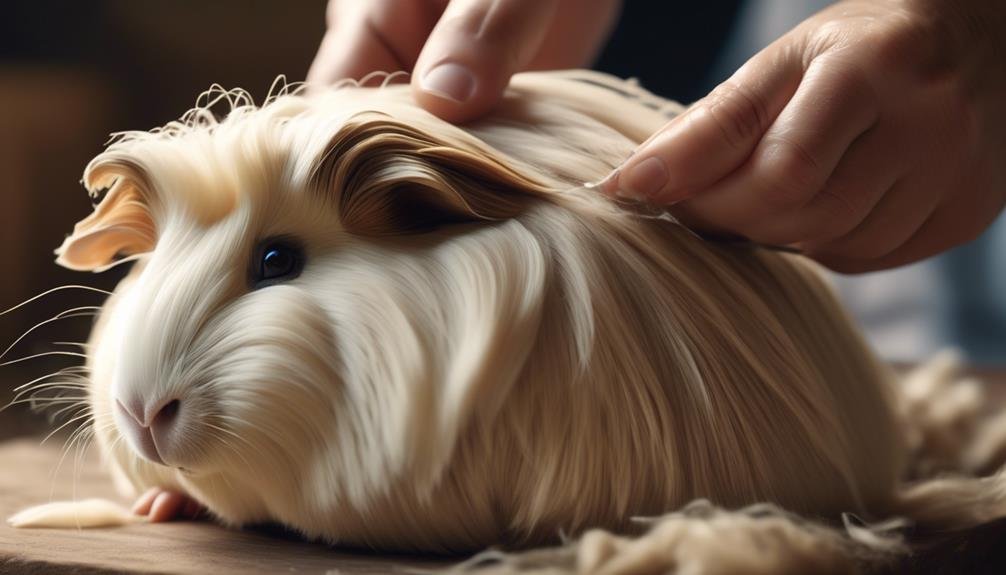 merino guinea pig grooming