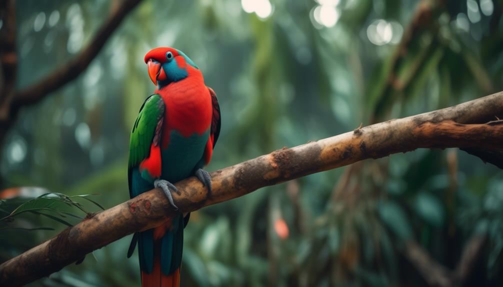 moluccan king parrot s future