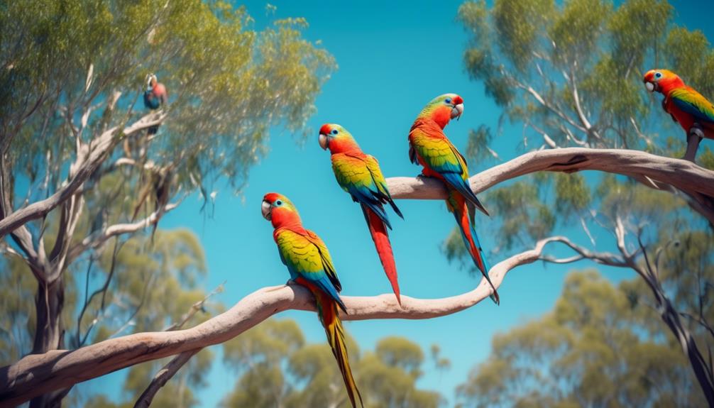 mulga parrots natural habitat