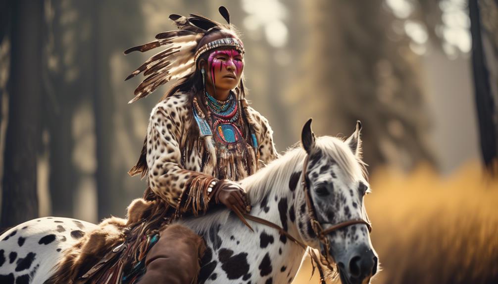 nez perce and appaloosa breeding