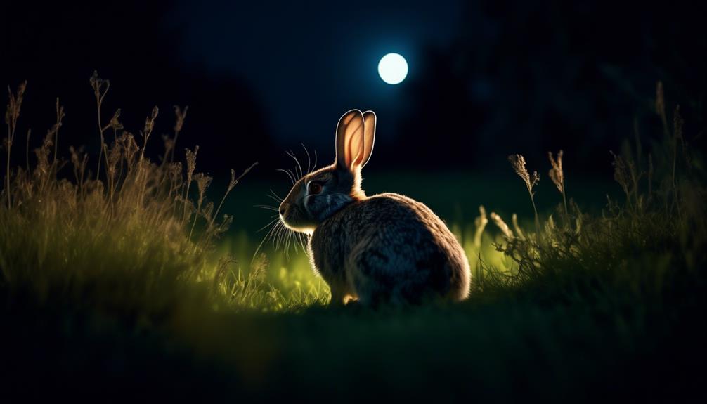 nocturnal behavior of european rabbits