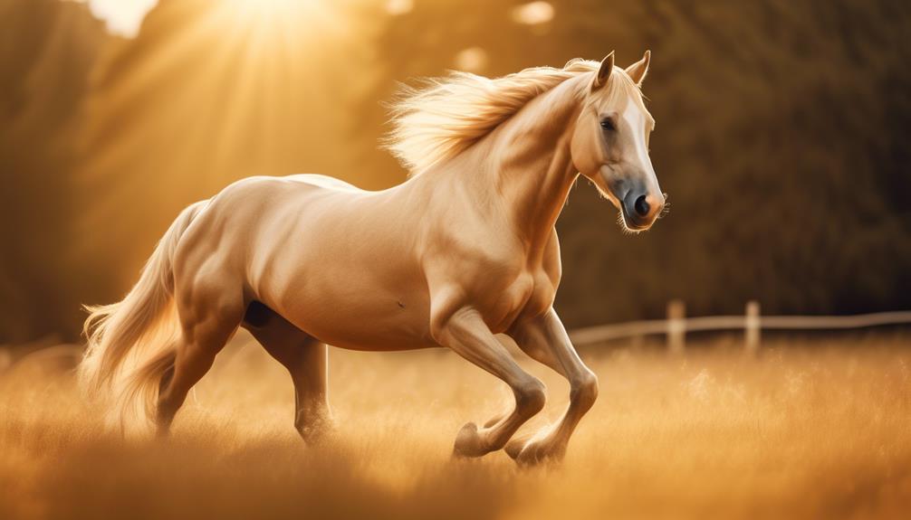 notable palomino horse breeds