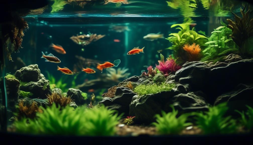 optimal aquarium setup for darters