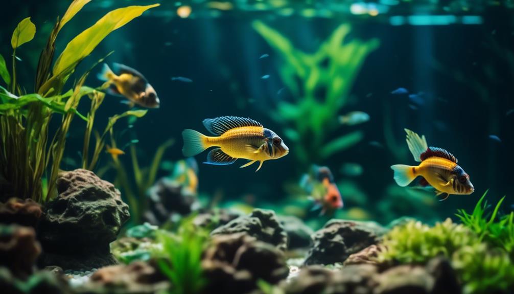 optimal feeding practices for cichlids