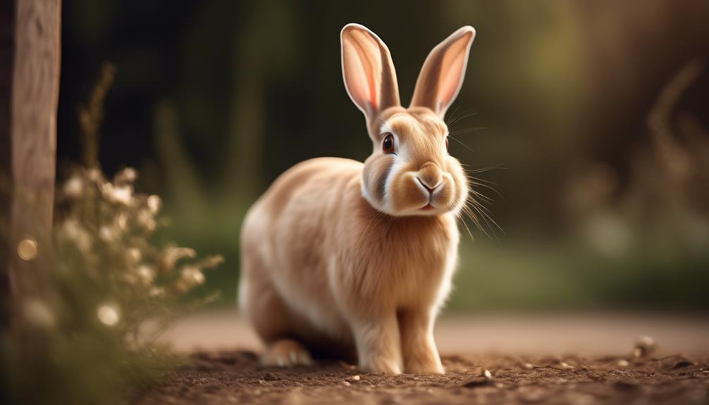 origin and characteristics of palomino rabbits