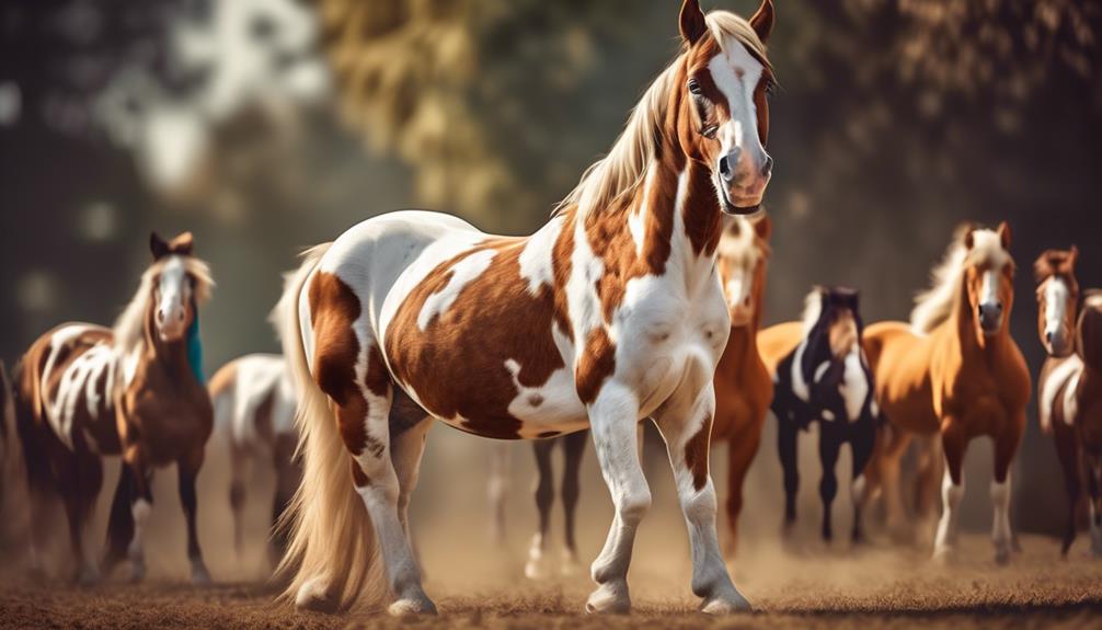 origins and evolution of pinto horses