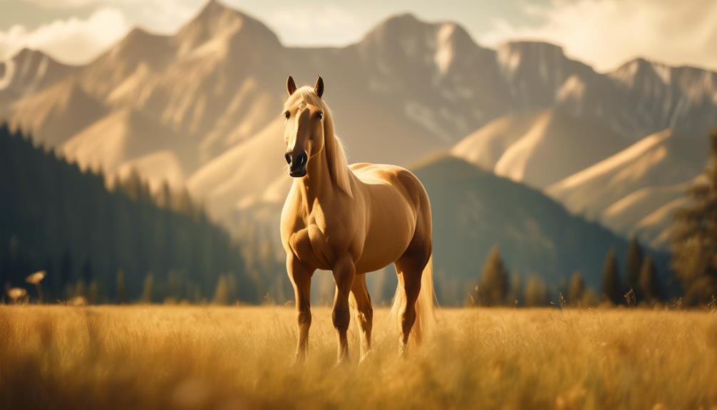 palomino horse breed origins