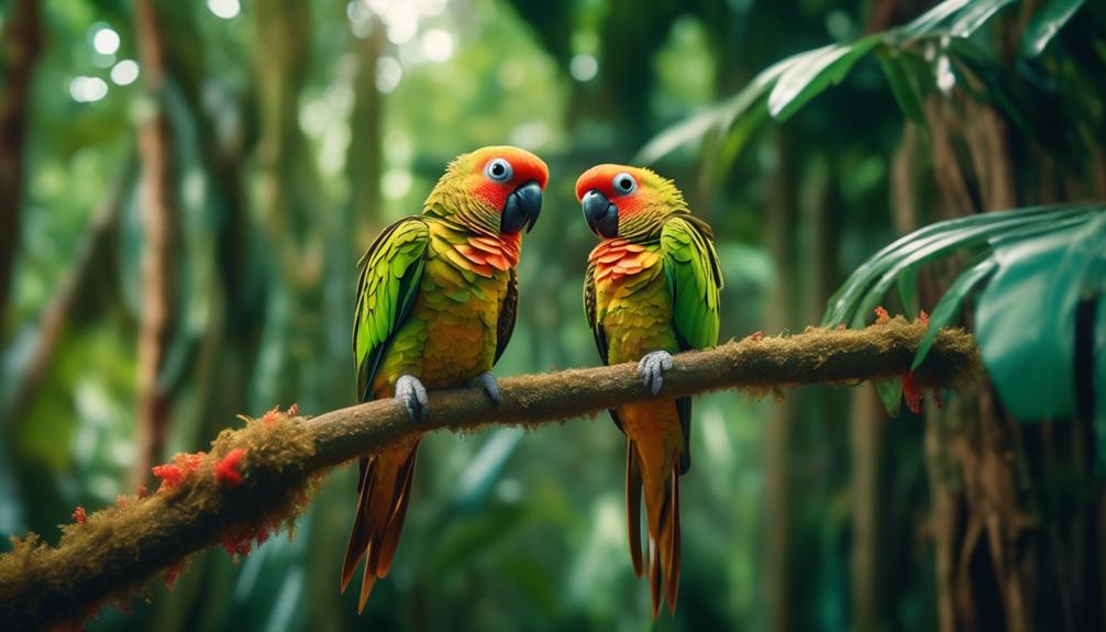 pearly conure vocalizations and behaviors