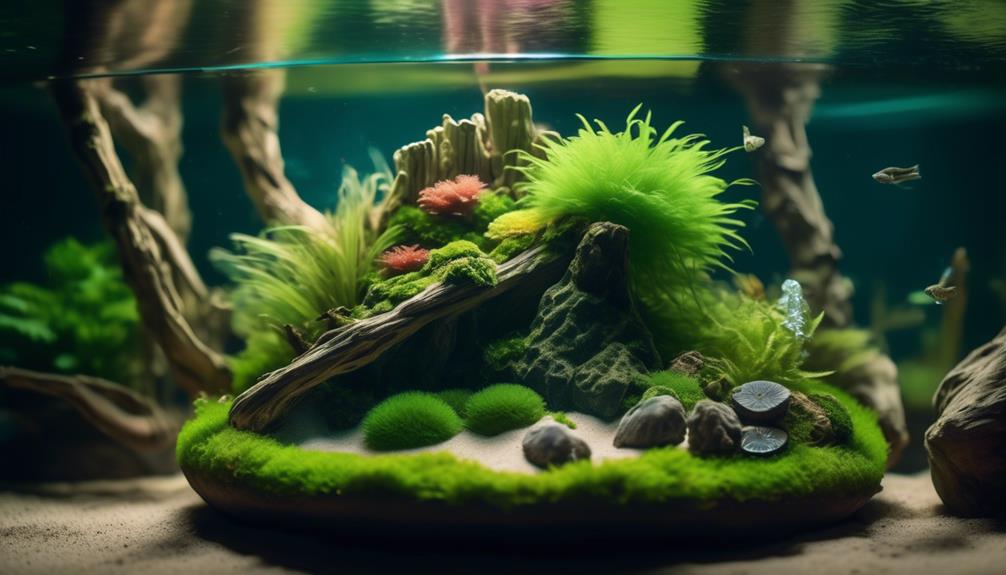 perfect tank environment for fish