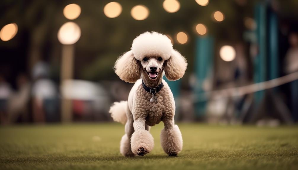 poodles intelligent and versatile