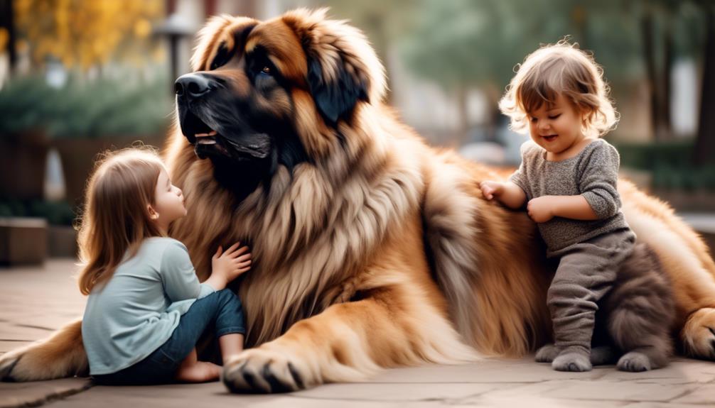 positive interaction with children and other pets