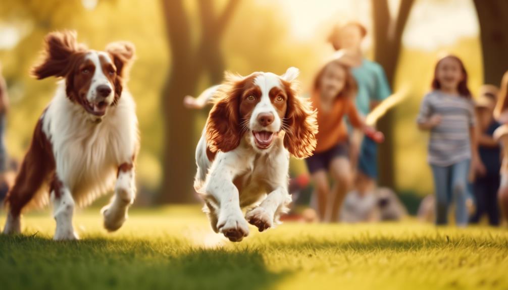 positive interactions with children and pets