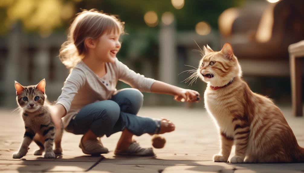 positive interactions with kids and pets