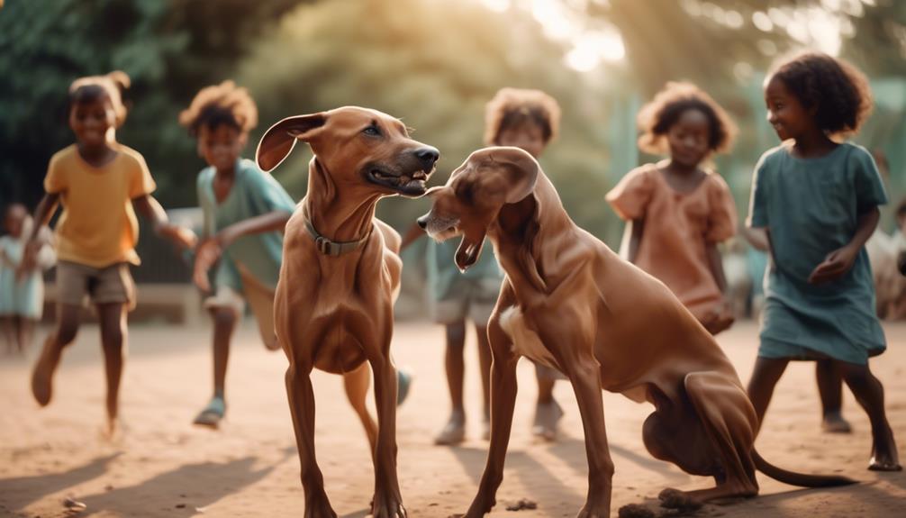 positive interactions with kids and pets