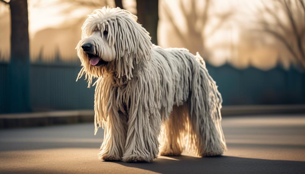 preserving the komondor s distinctive coat