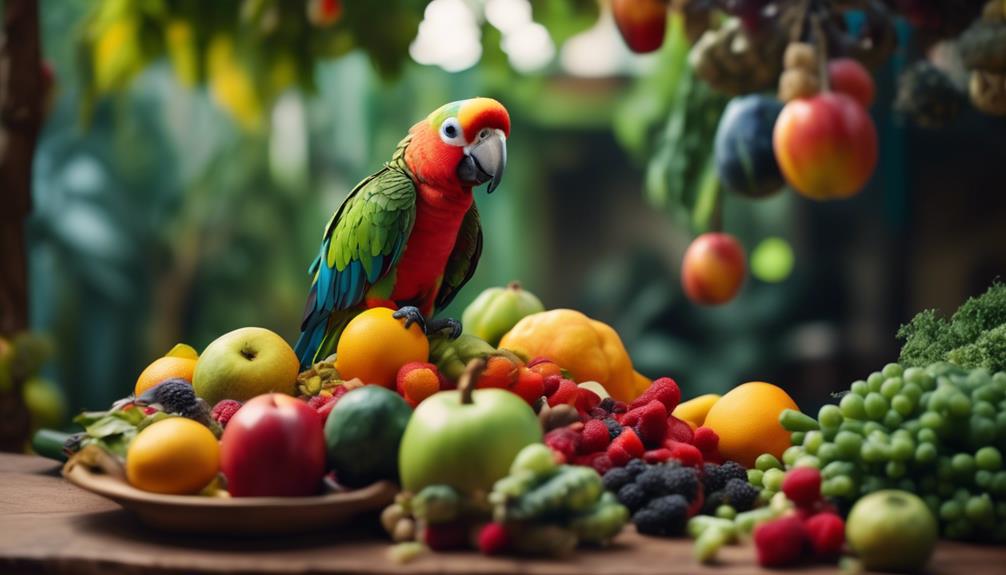 preventing health issues in parrots