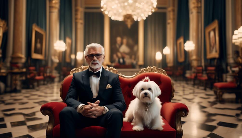 prominent figures and maltese dogs