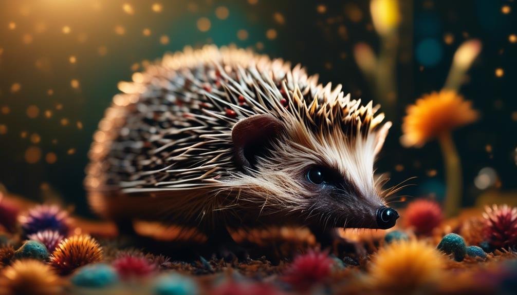 rare hedgehog species parasites