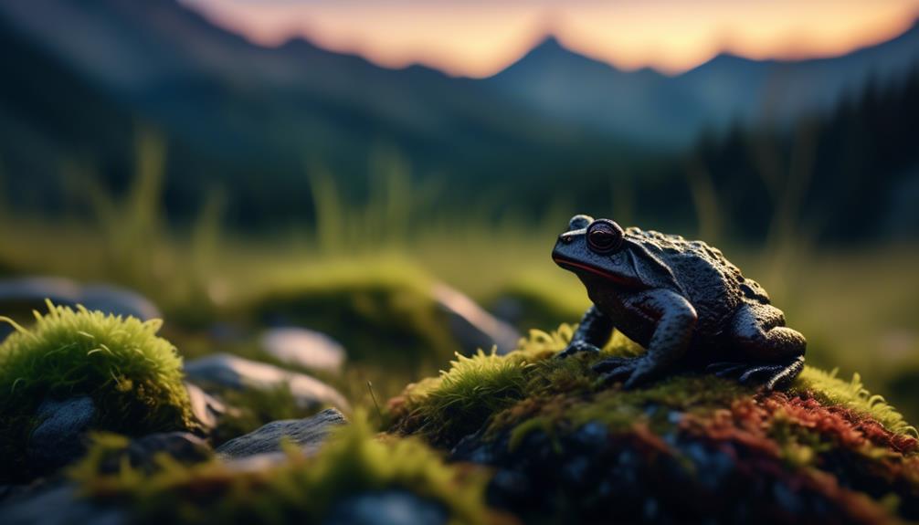 rare rocky mountain amphibian