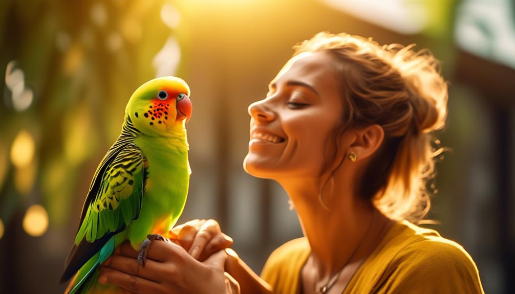 regent parakeets as companions