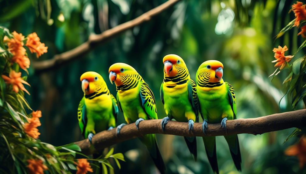 regent parakeets enchanting world