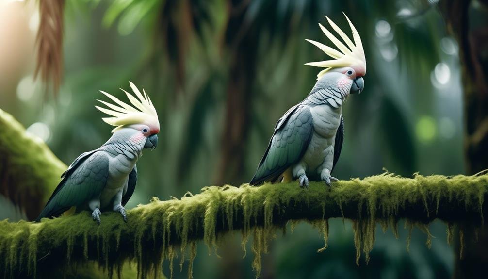 Exotic Palm Cockatoos Vibrant Colors And Vocal Personalities