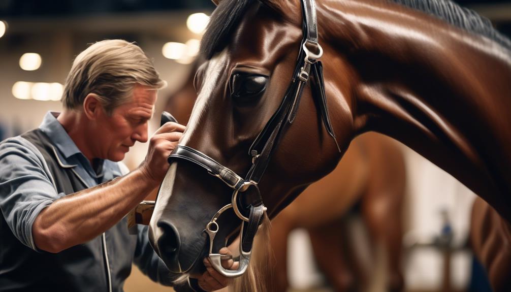 routine grooming and hoof maintenance