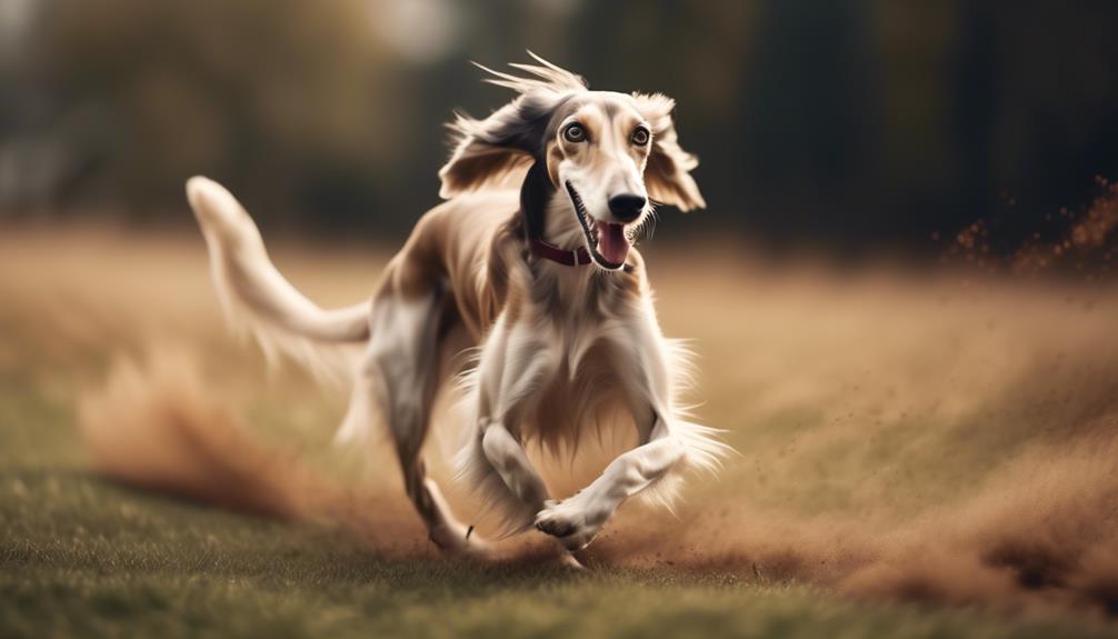 saluki elegant graceful independent