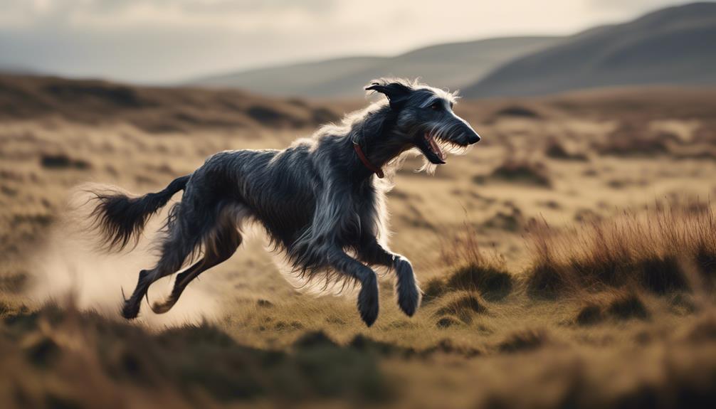 scottish deerhound exercise requirements