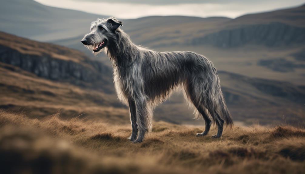 scottish deerhound info and traits