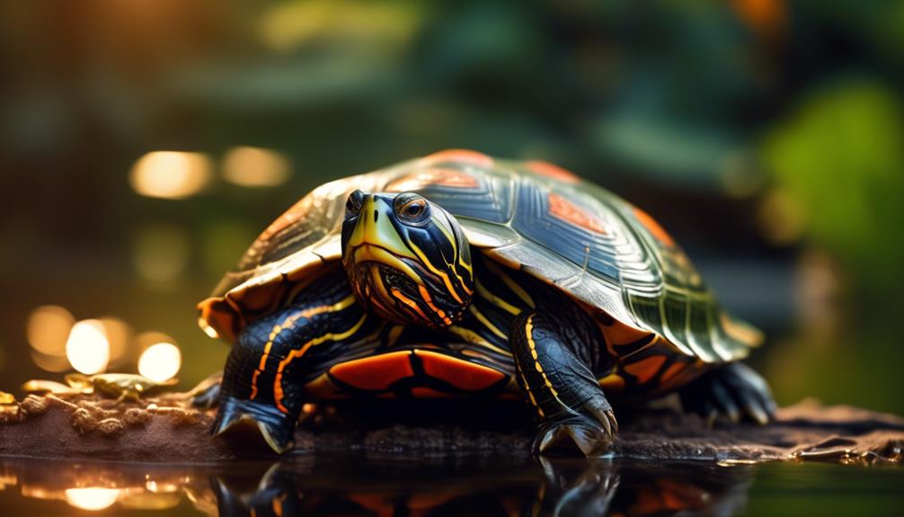 southern painted turtle a delightful discovery