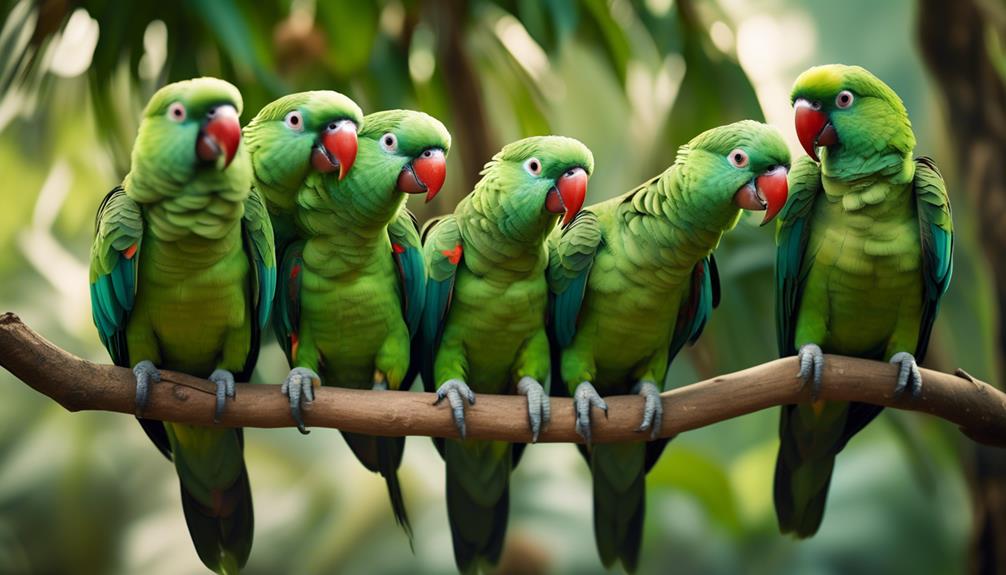 Discover The Captivating World Of White Fronted Amazon Parrots   Study Of Human Interactions 2 