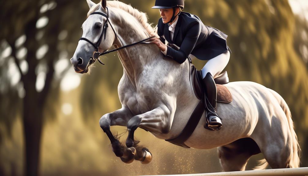 stunning athletic horse breed