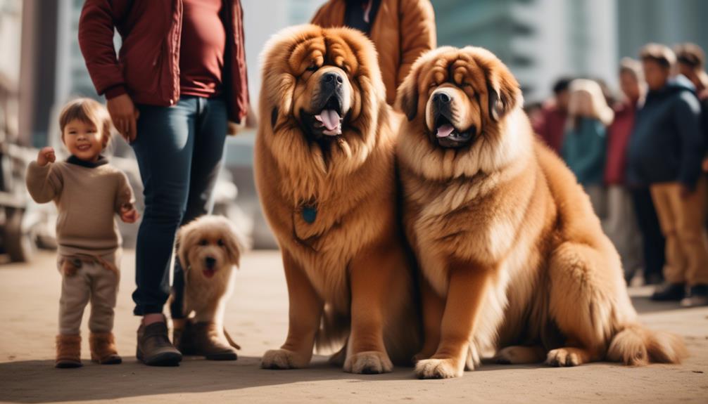 tibetan mastiffs as family pets