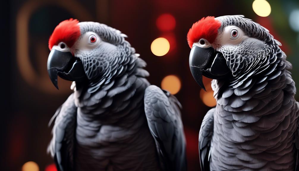 timneh african grey parrot s specifications