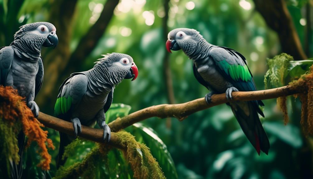 timneh african grey parrots endangered