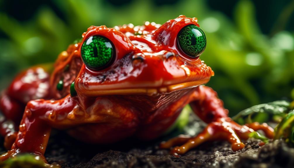 tomato frog s unique defense