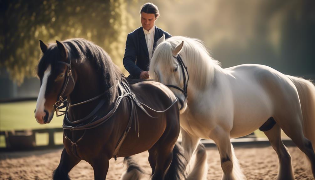 training shire horses behavior