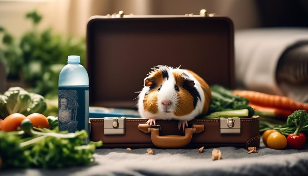 traveling with a guinea pig