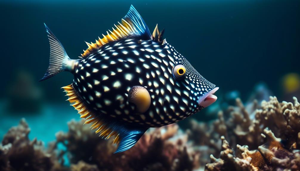 triggerfish s defensive behavior analysis