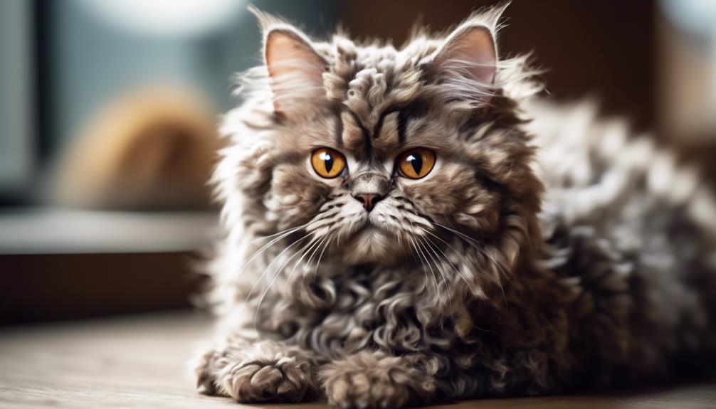 unique and curly haired cats